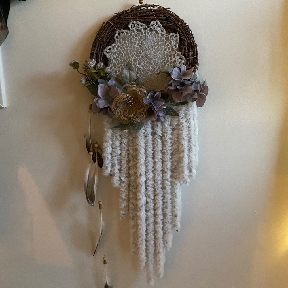Grapevine fur child Dreamcatcher